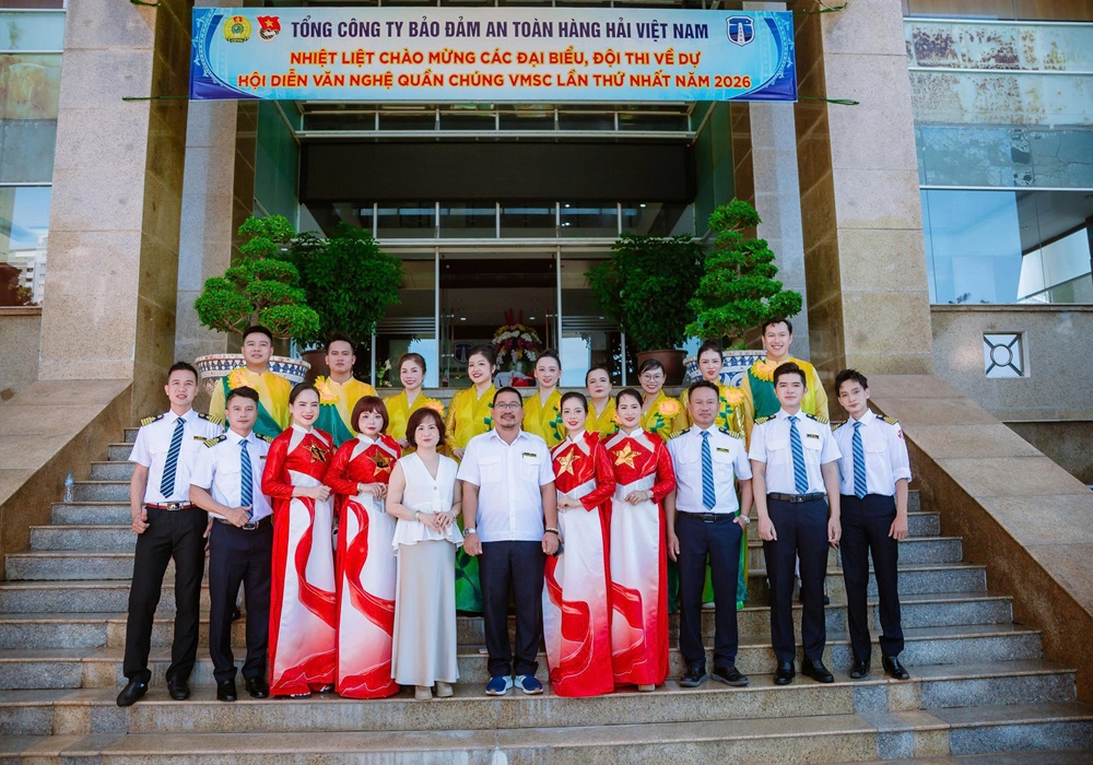 SẮC MÀU ĐOÀN KẾT – DẤU ẤN CÔNG TY HOA TIÊU HÀNG HẢI MIỀN NAM TẠI HỘI DIỄN VĂN NGHỆ QUẦN CHÚNG VMSC LẦN THỨ NHẤT